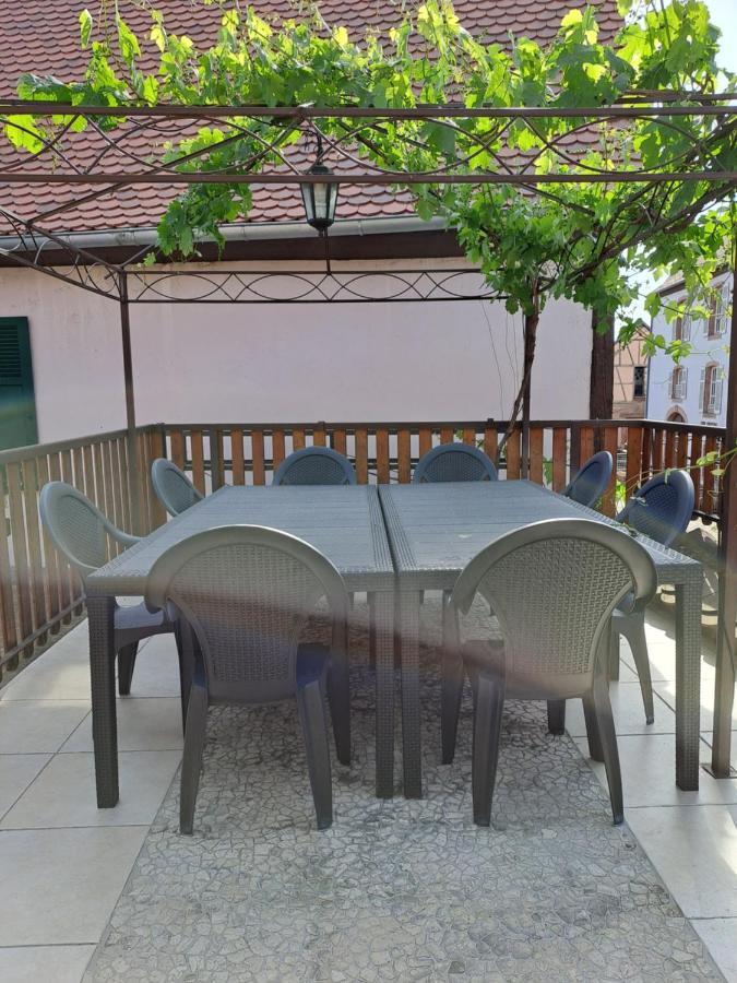 Gite Aux 2 Vignes - Grande Maison Ideale En Famille Ou Entre Amis Kientzheim Exterior photo